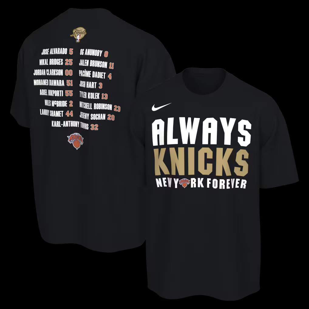 Men New York Knicks 2026 T shirt 0016->->Sports Accessory